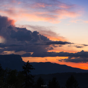 Ciel tropical sur le Mt Granier
