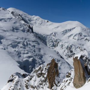 Gendarme en garde du Mont Blanc