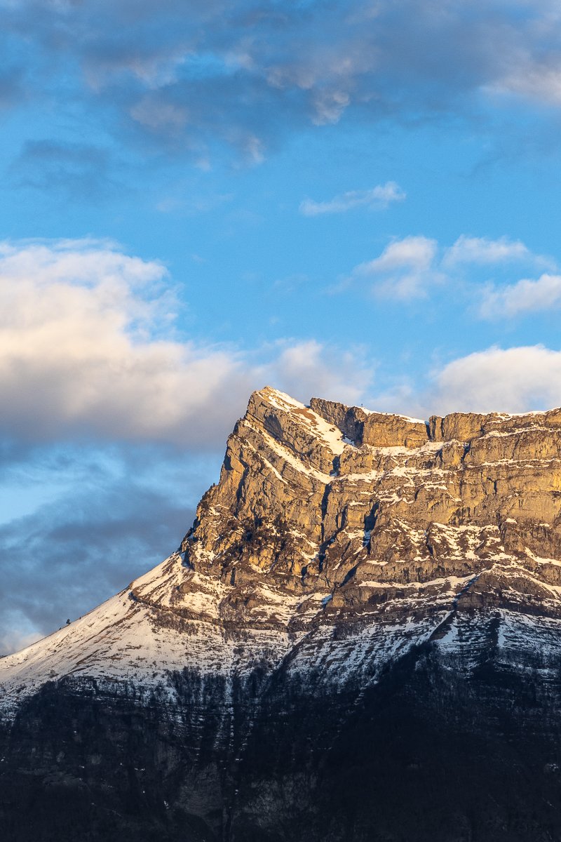 Lumières matinales sur l'Arclusaz