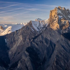 Coucher de soleil sur la Croix des Têtes