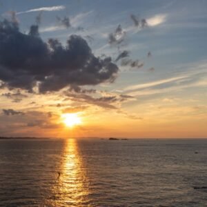 Coucher de soleil sur St Malo