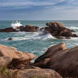 Granit et force de l'ocean